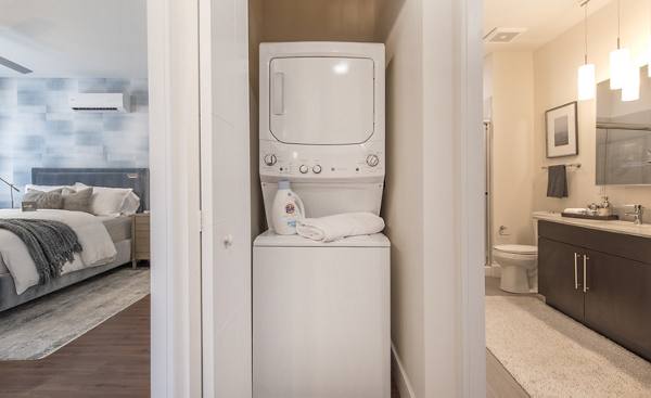 laundry room at The Eliot on Ocean Apartments