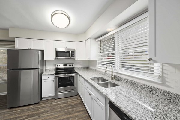 kitchen at Regent Place Apartments