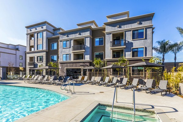 pool at Alcove Apartments