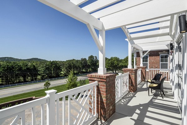 clubhouse patio at Everleigh Cool Springs Apartments