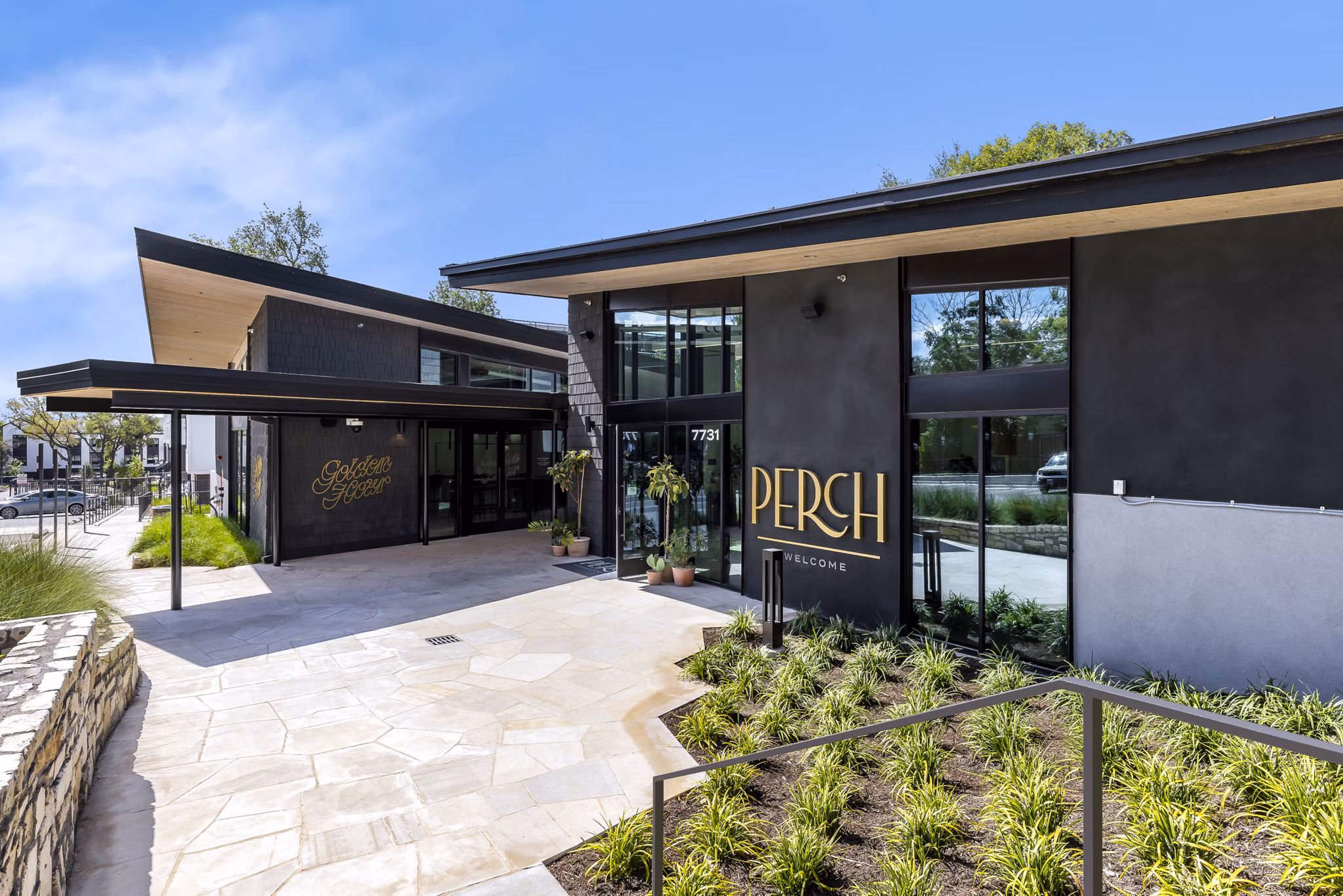 building at Perch Apartments