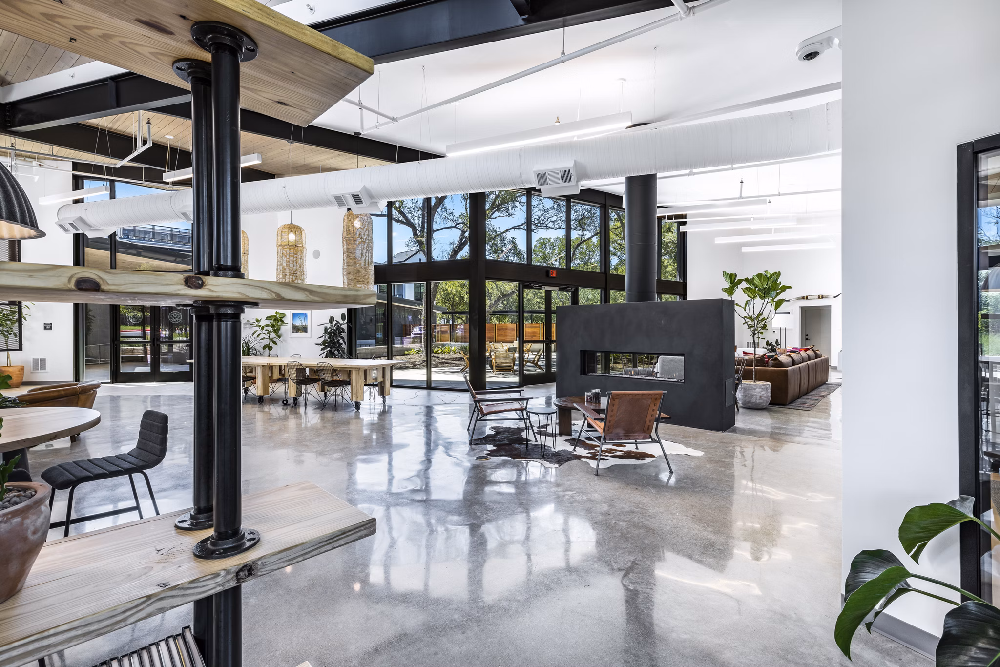 clubhouse at Perch Apartments