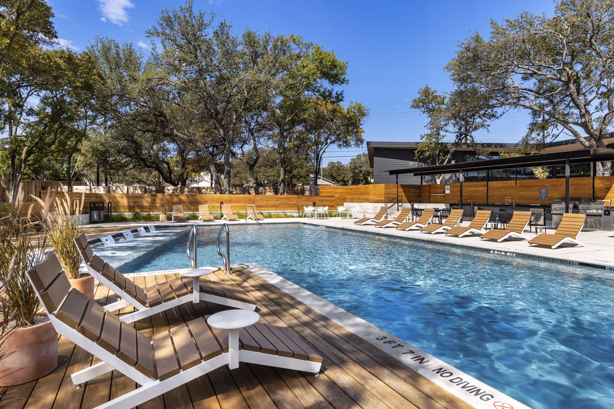 pool at Perch Apartments