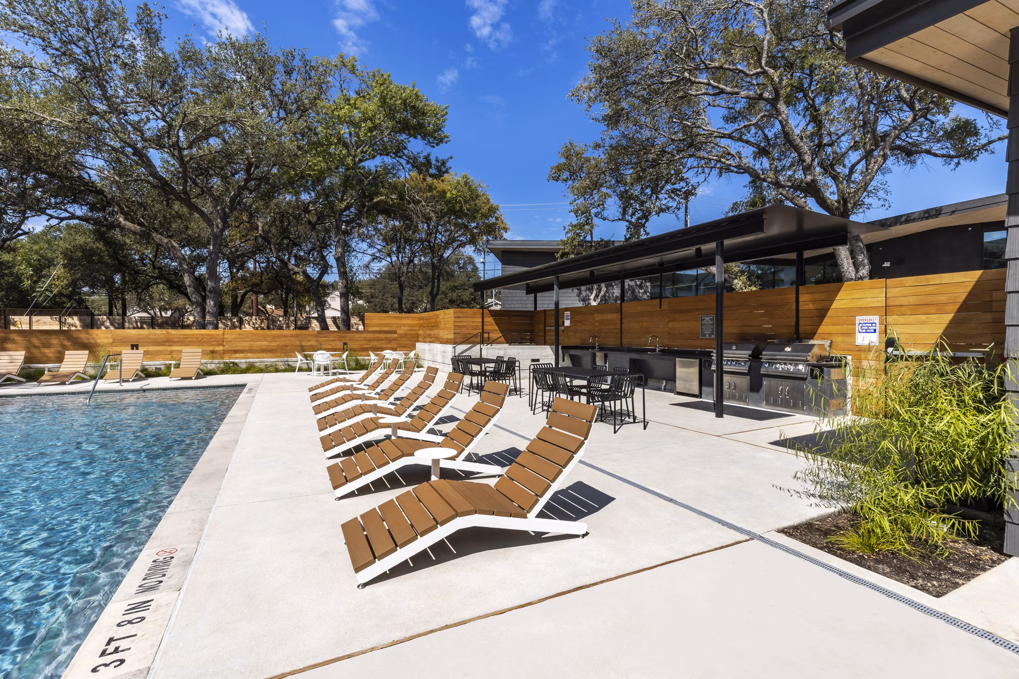 pool at Perch Apartments
