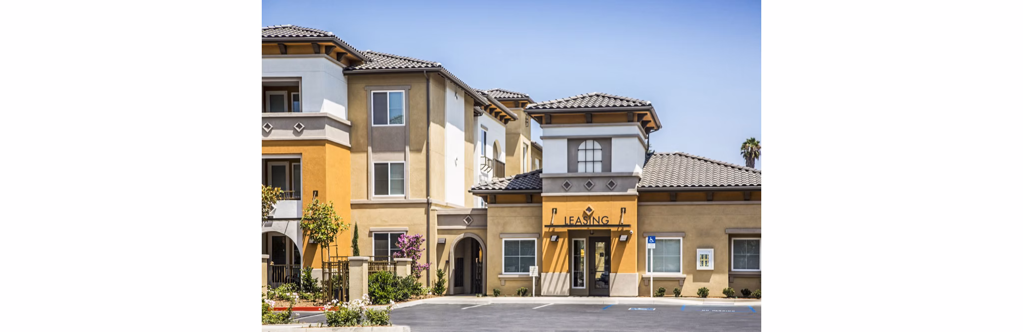 Contemporary clubhouse and leasing office at Haven76 Apartments, offering welcoming spaces for residents and visitors