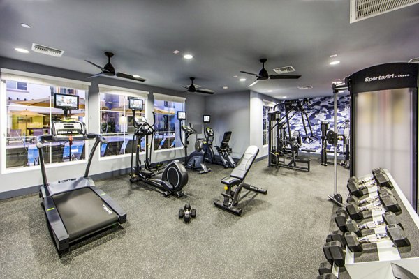 fitness center at Haven76 Apartments