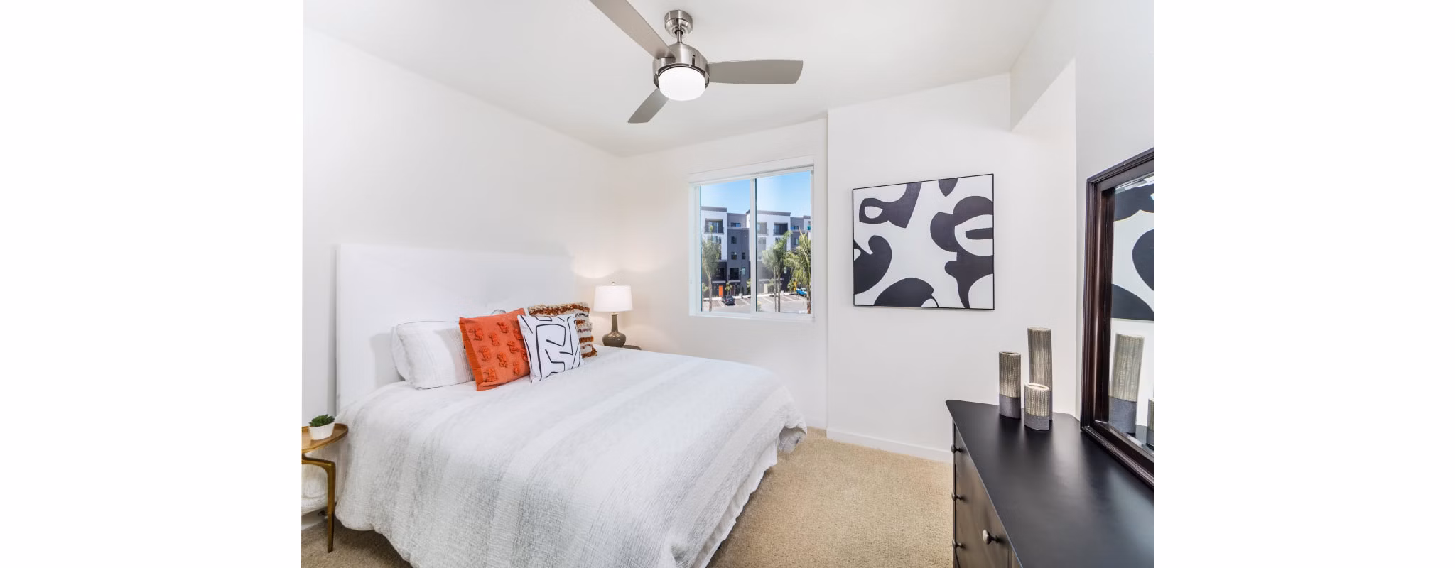 bedroom at Rowan Apartments