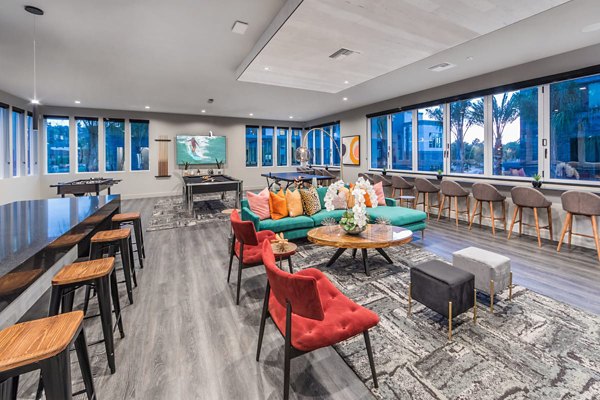 clubhouse at Rowan Apartments