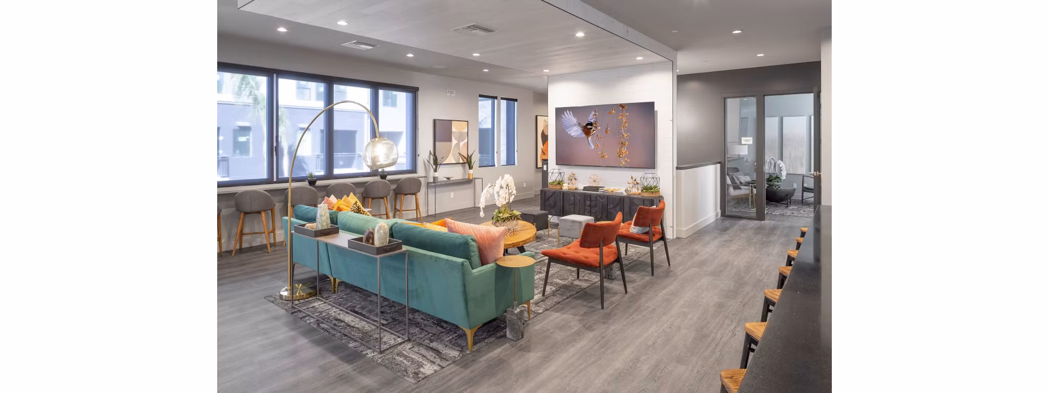 clubhouse at Rowan Apartments