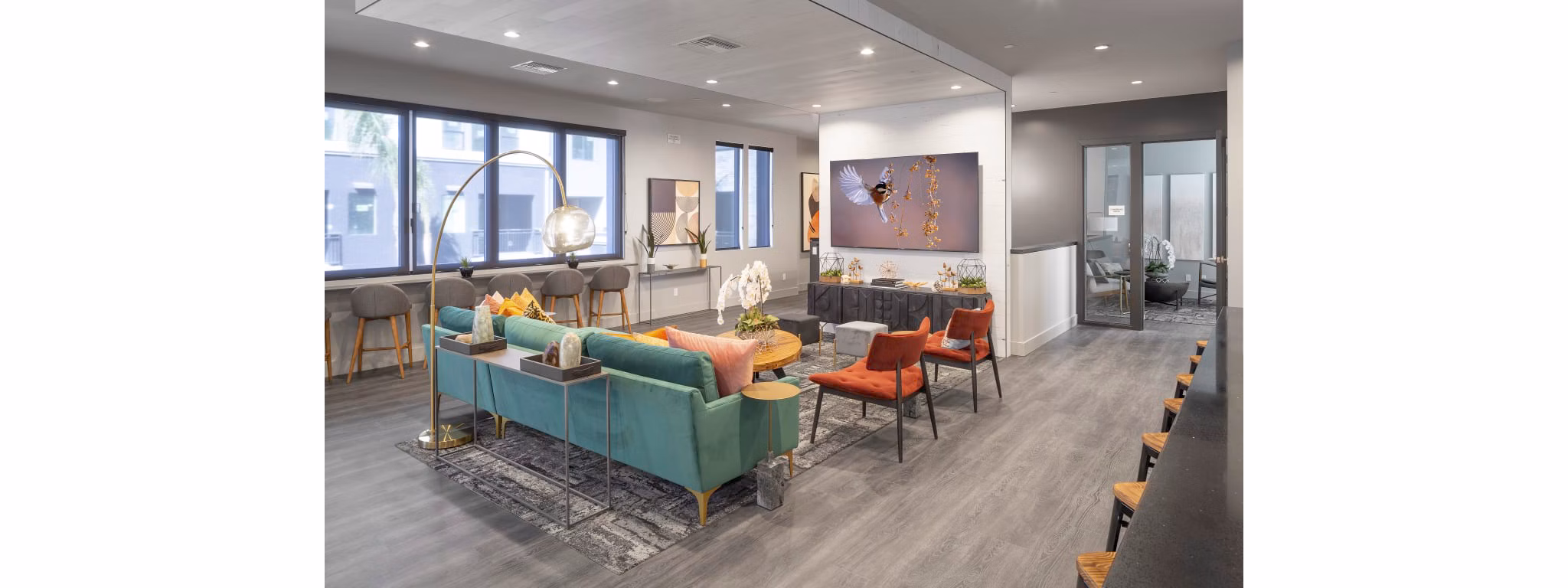 clubhouse at Rowan Apartments