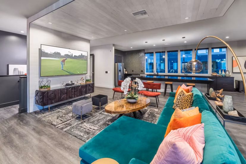 clubhouse at Rowan Apartments