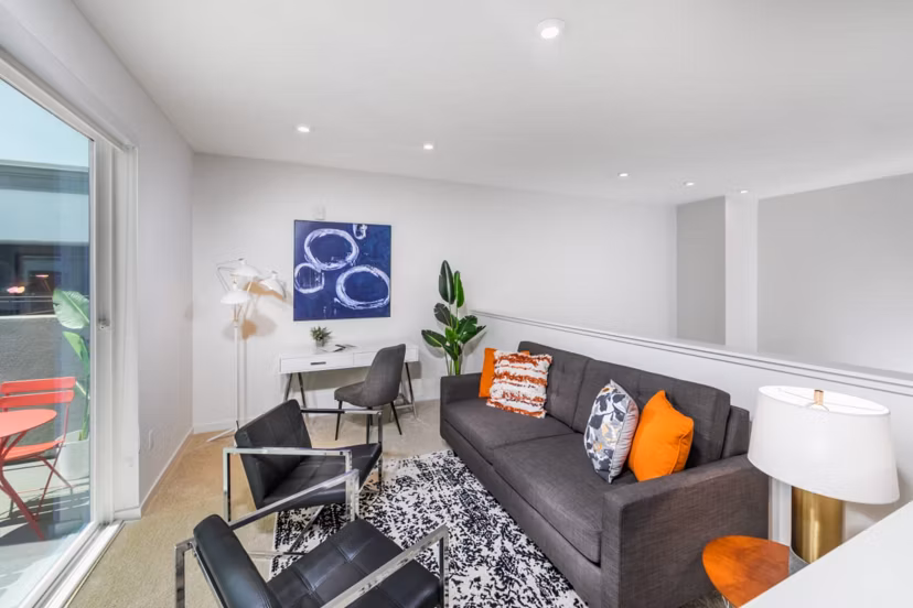 living room at Rowan Apartments