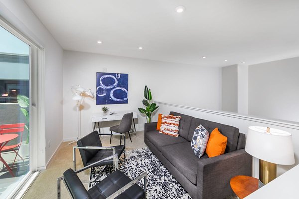 living room at Rowan Apartments