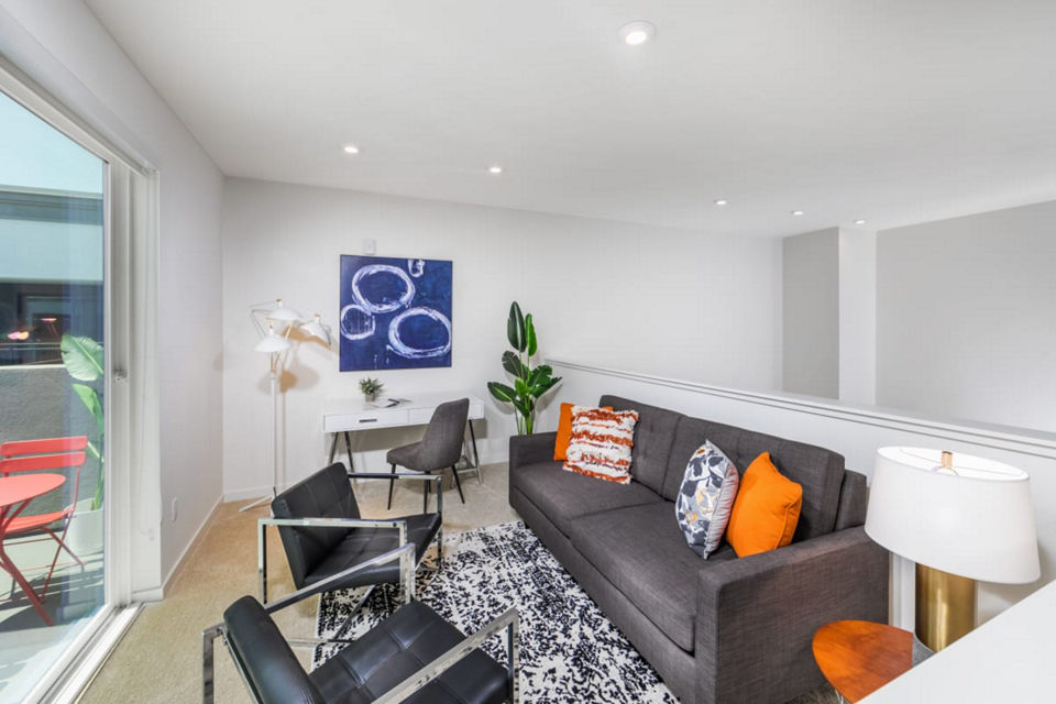 living room at Rowan Apartments