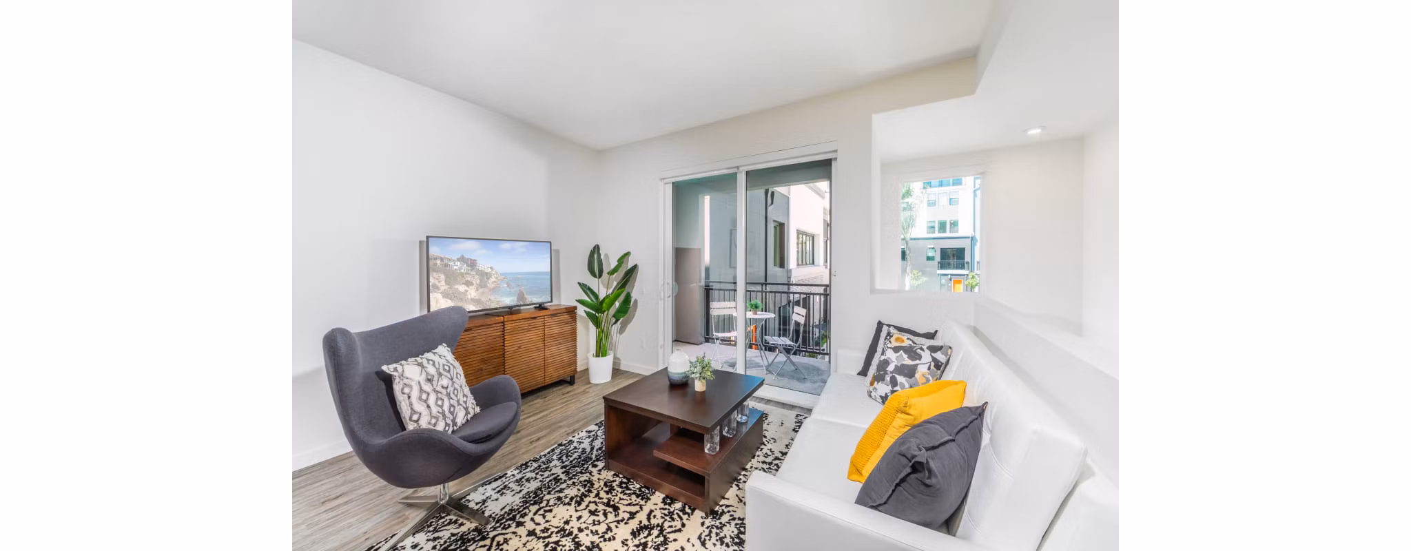 living room at Rowan Apartments