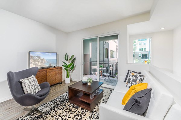 living room at Rowan Apartments