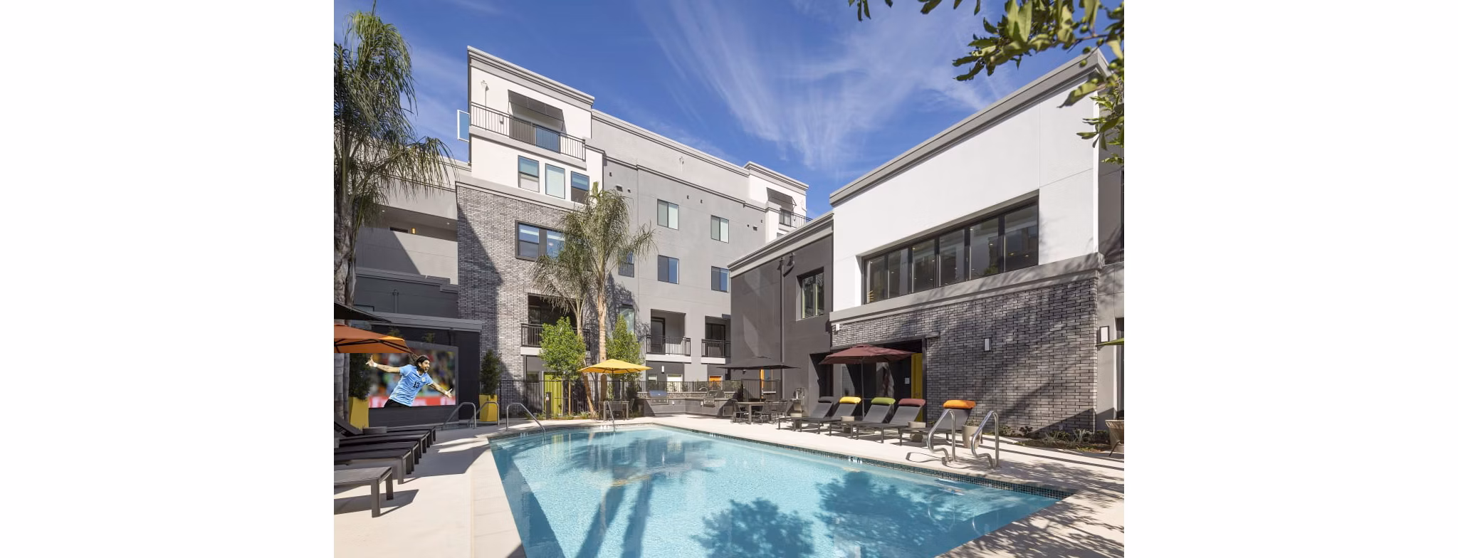 pool at Rowan Apartments