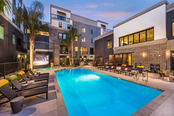 pool at Rowan Apartments