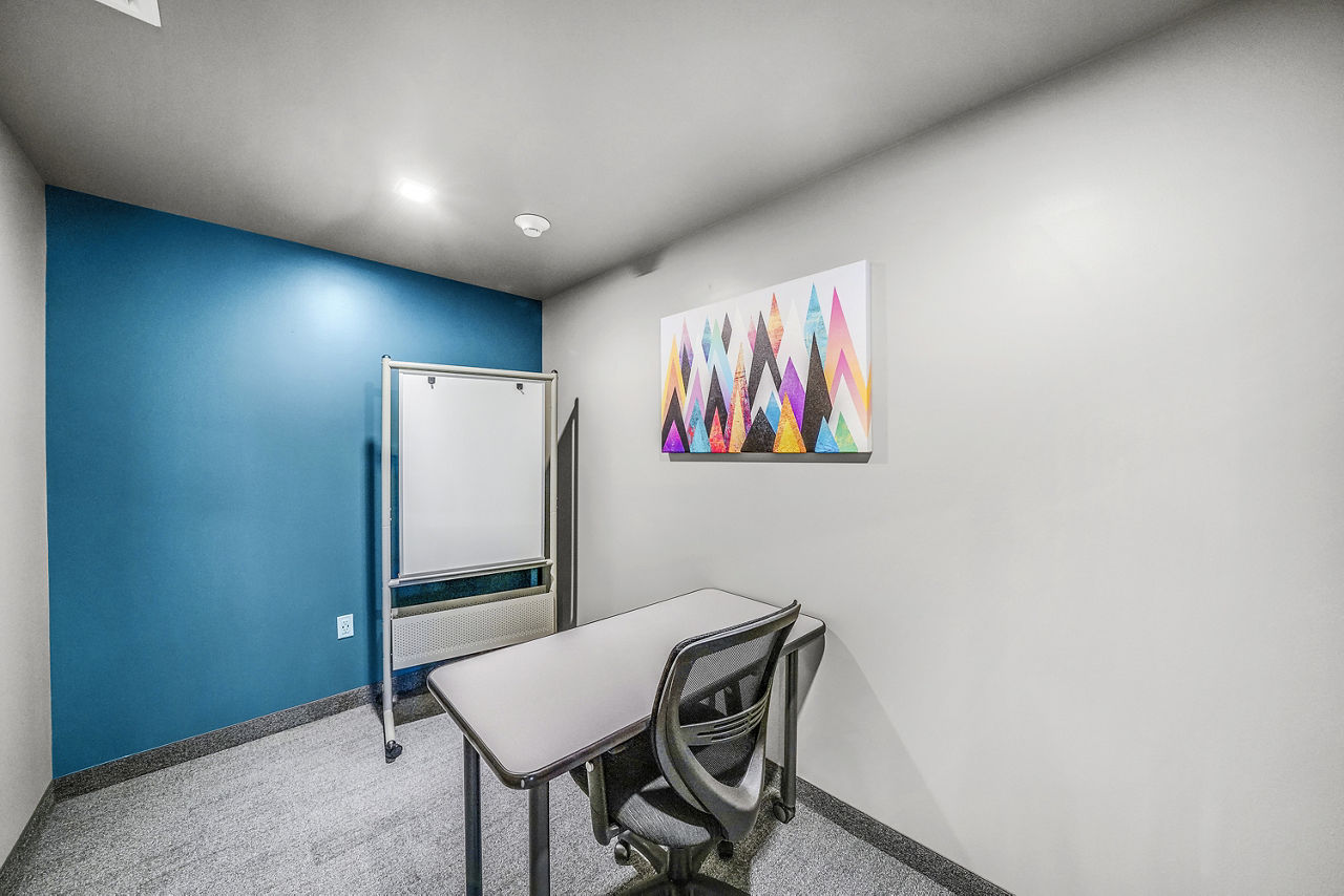 Work space at Beckon Collective