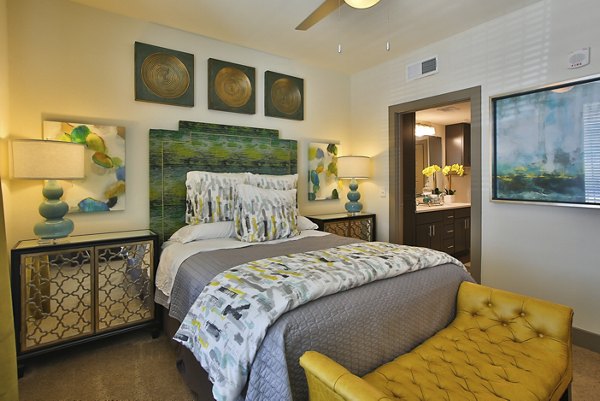 Bedroom at Enclave at Woodland Lakes Apartments