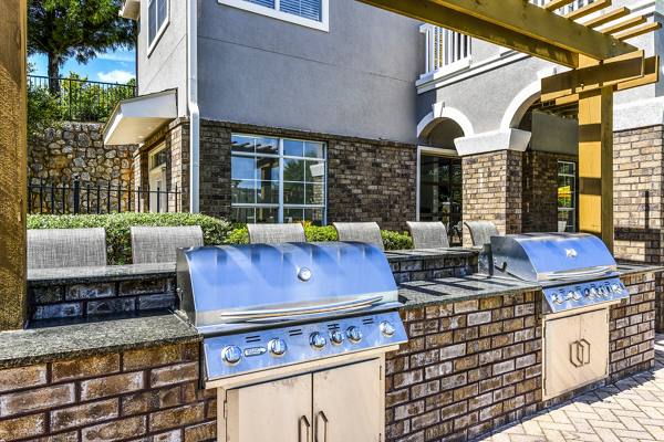 grill area at Assembly Eagles Landing Apartments