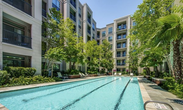 pool area at 2900 West Dallas Apartments