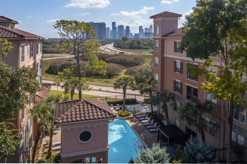 building/exterior at Jackson Hill Apartments
