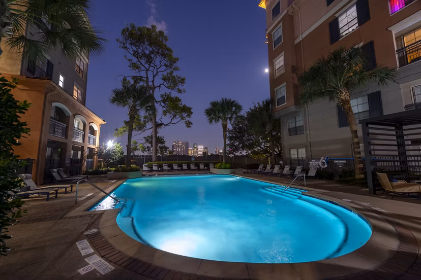 pool at Jackson Hill Apartments