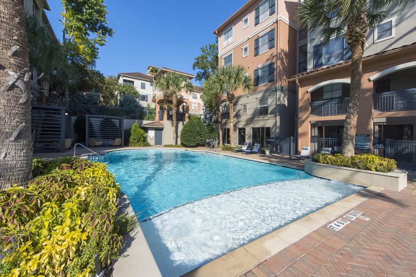 pool at Jackson Hill Apartments