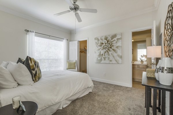 bedroom at Las Palmas Apartments