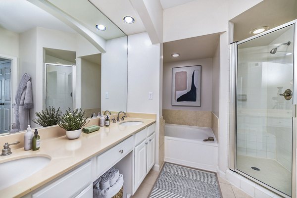 bathroom at Phipps Place Apartments