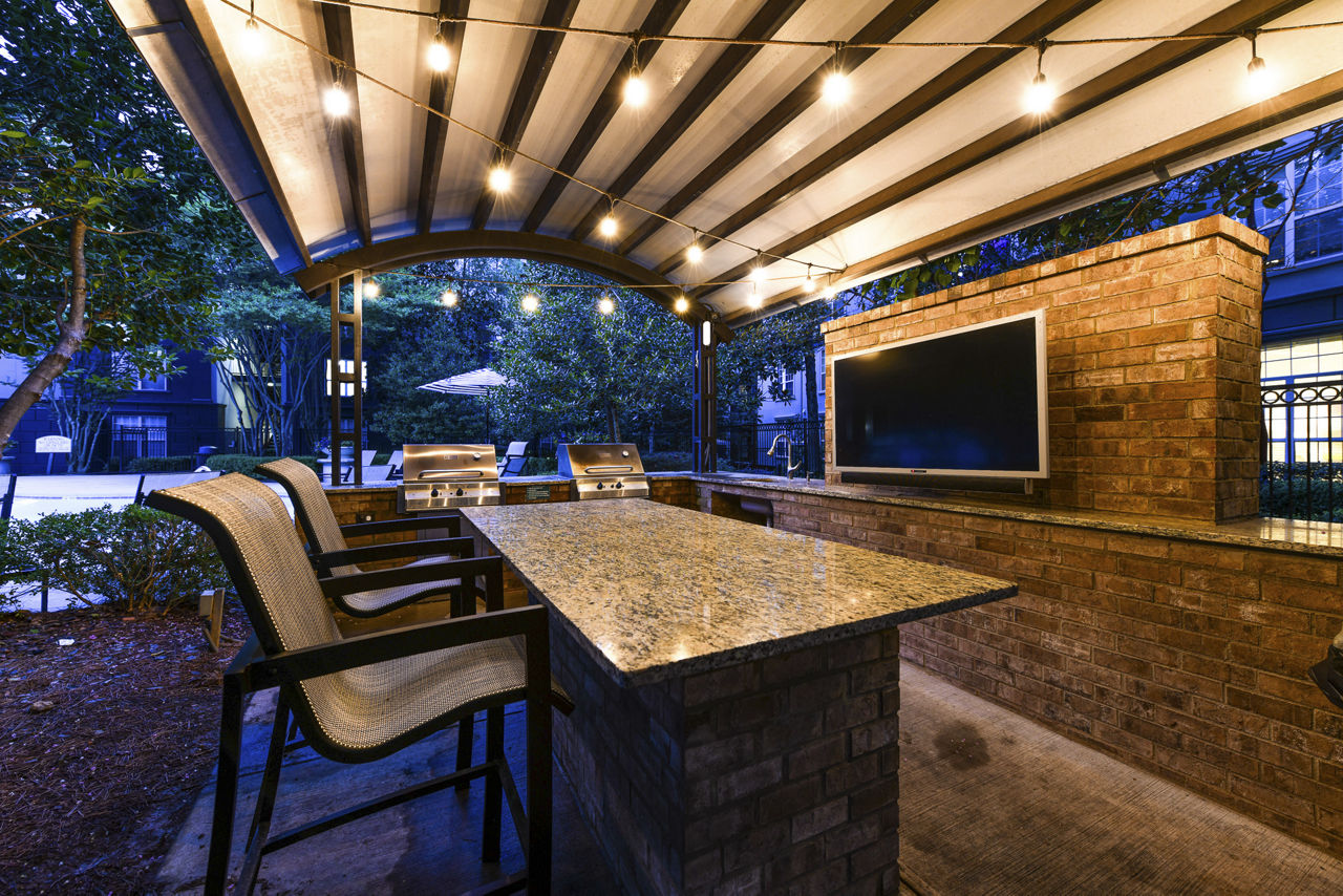 Grill area at The Boro Atlanta (2 of 2)