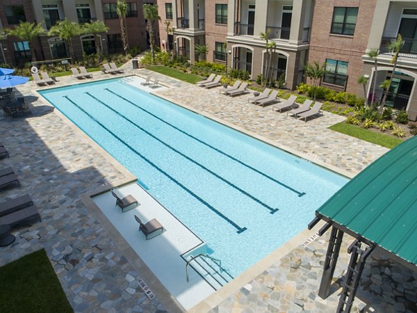 pool at The Caroline Apartments
