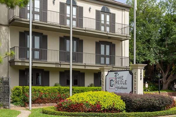 exterior at The Creole on Yorktown Apartments