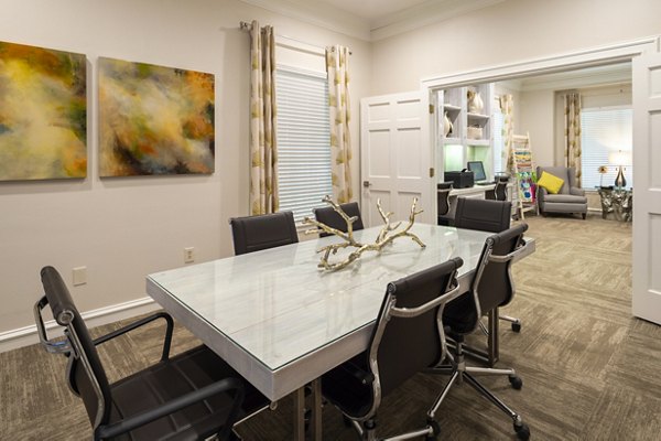 business center at The Park at Armand Bayou Apartments