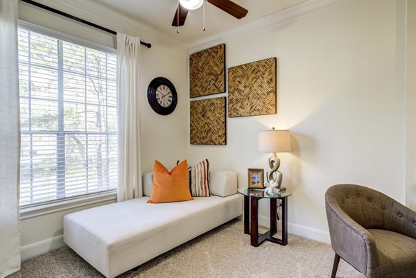 living room at Park at Armand Bayou Apartments