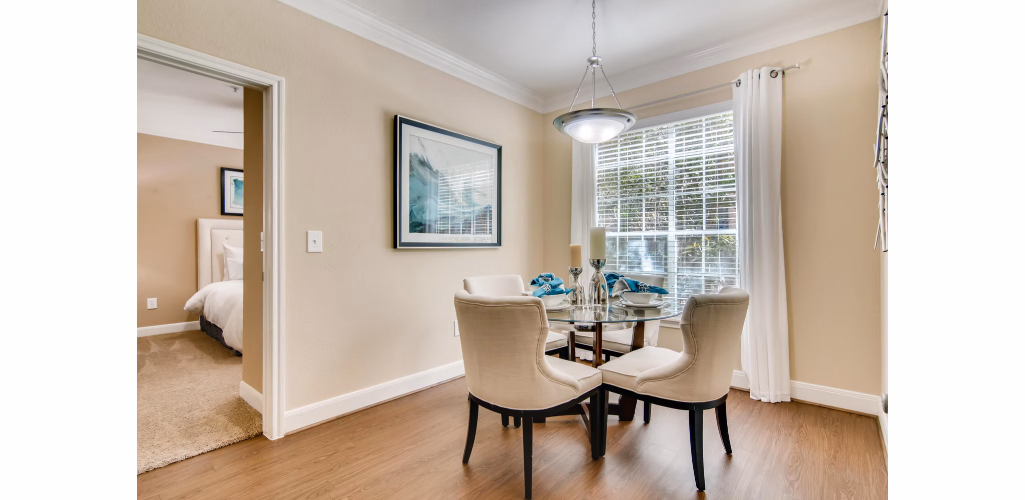 living room at Park at Armand Bayou Apartments