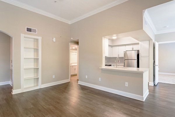 living room at Park at Armand Bayou Apartments