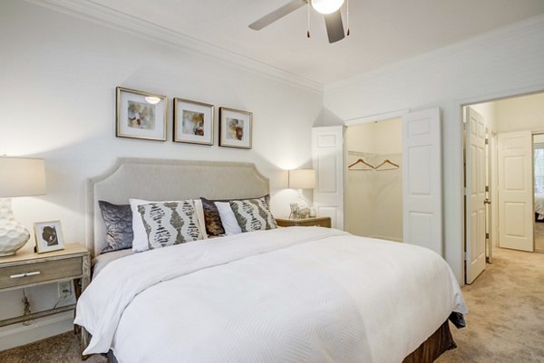 bedroom at Park on Memorial Apartments 