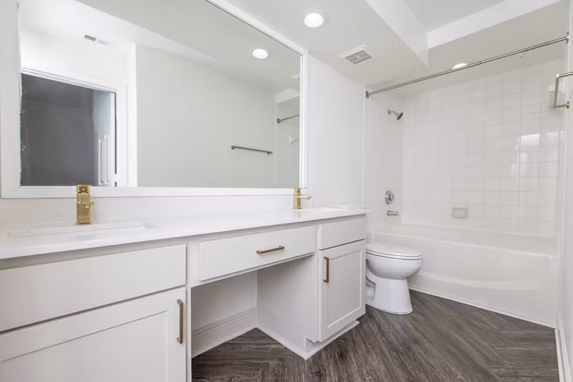 bathroom at Park on Memorial Apartments 