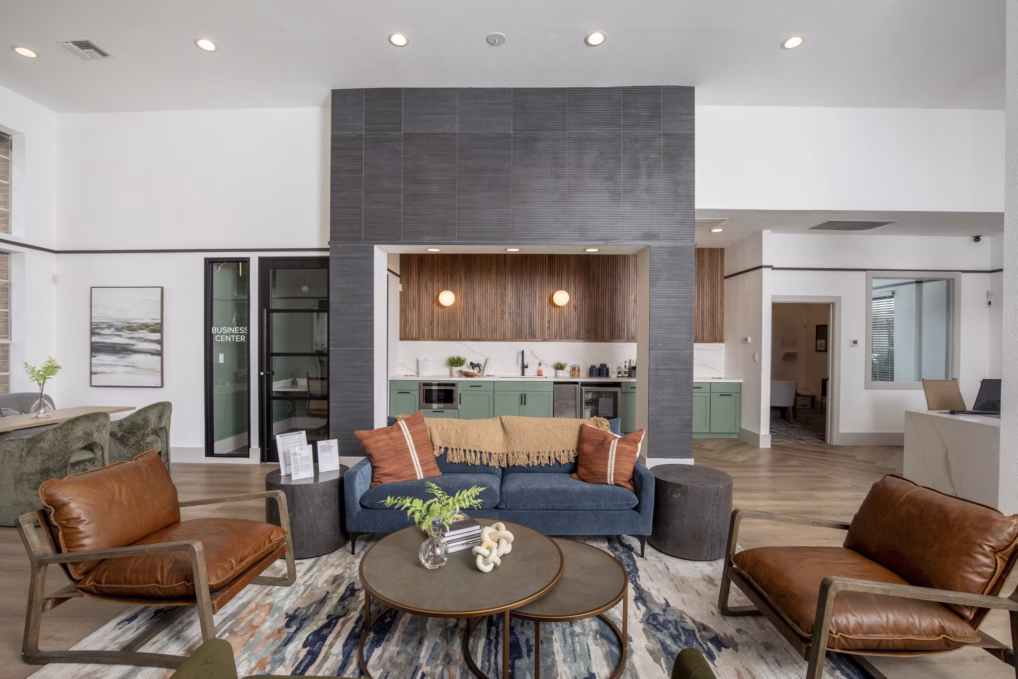 Clubhouse/Lobby at Park On Memorial Apartments