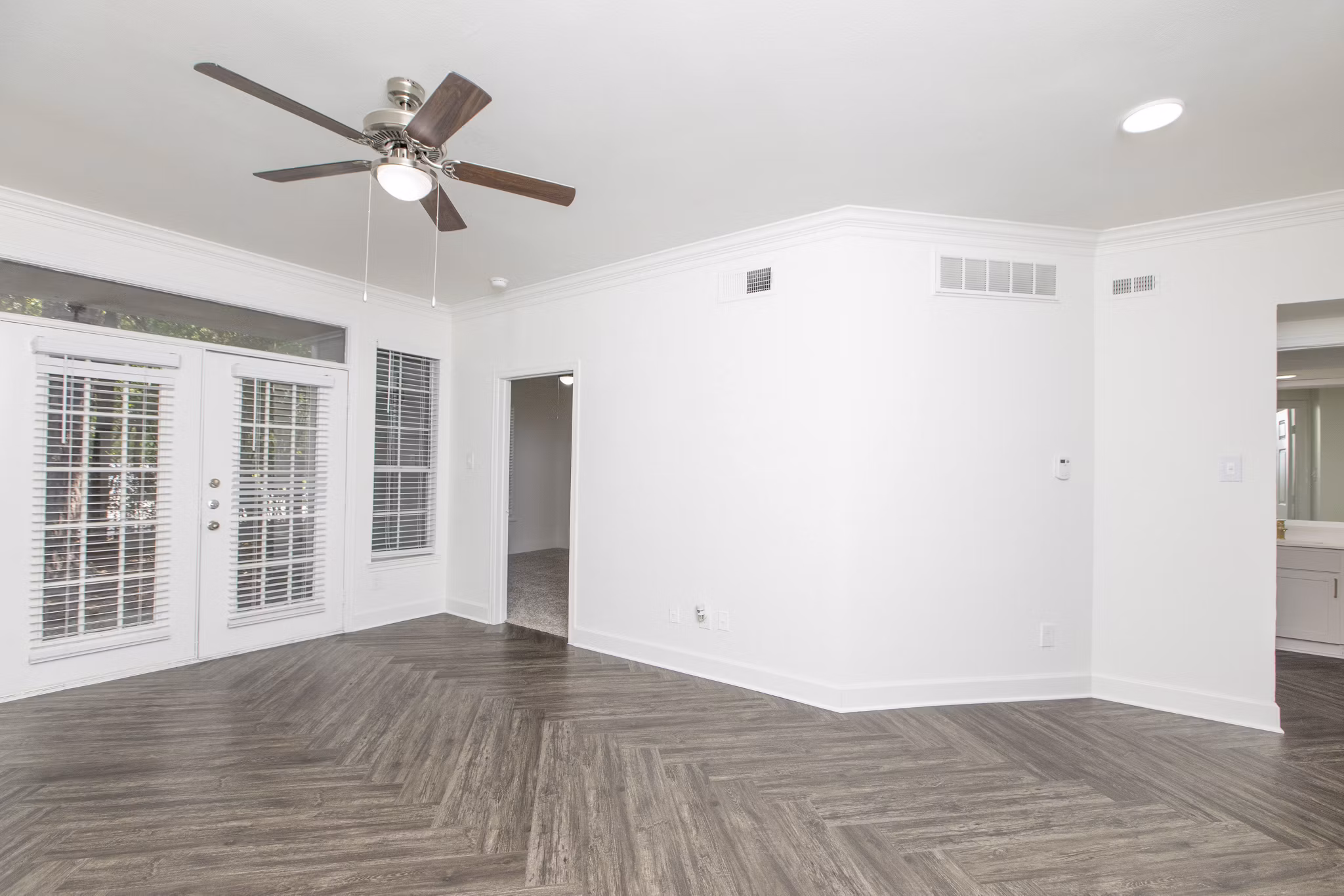 Living Room at Park On Memorial Apartments