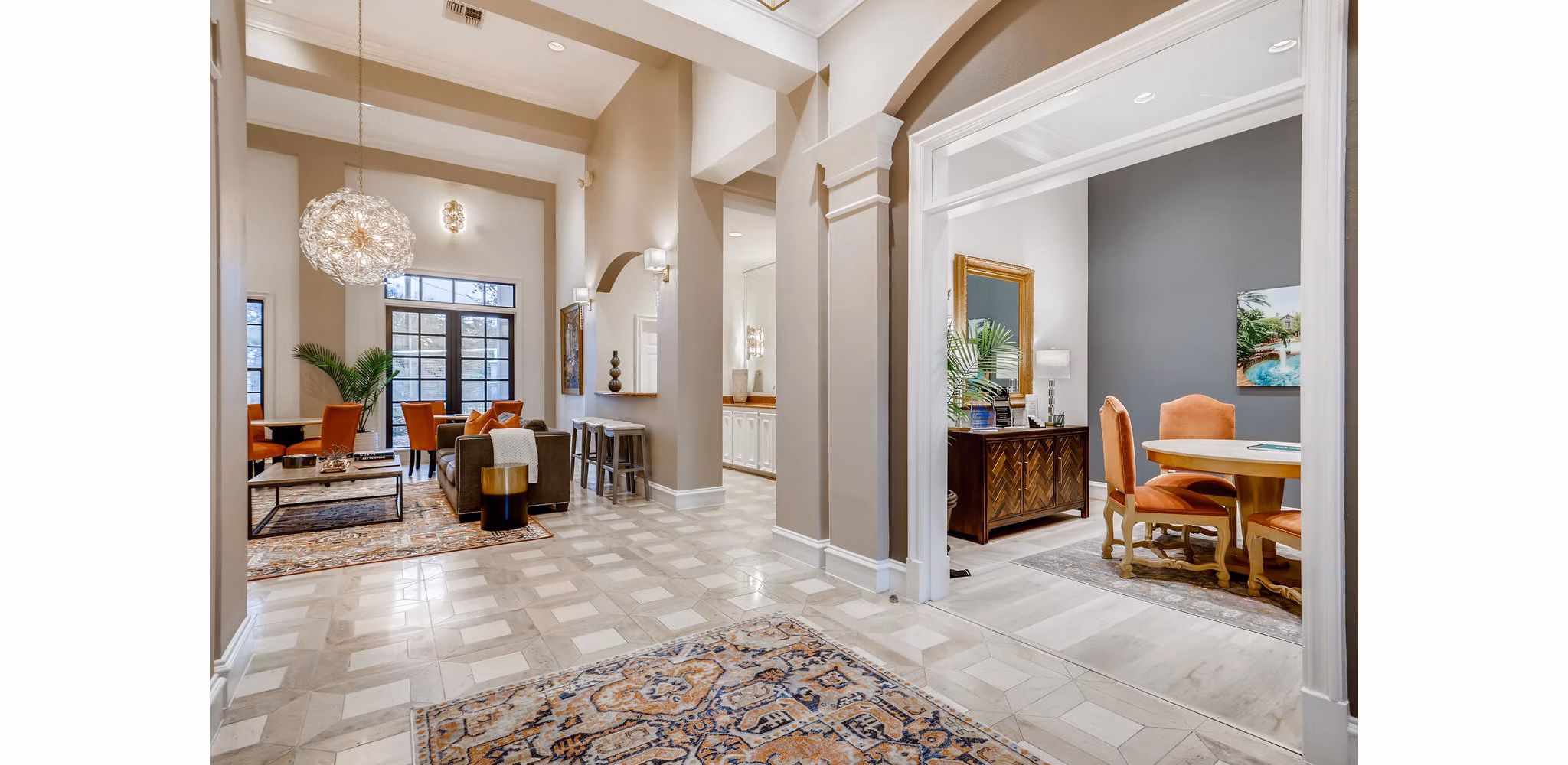 clubhouse at Park at River Oaks Apartments 