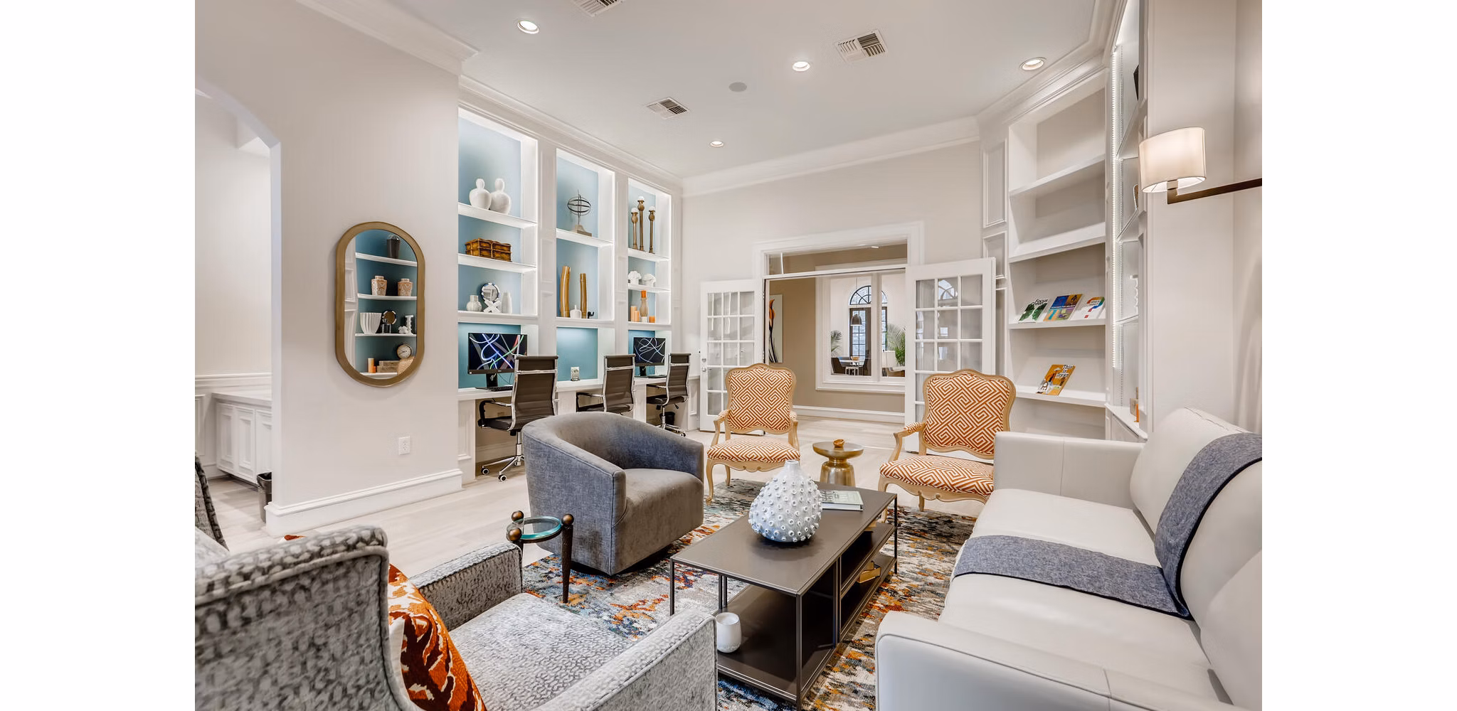 clubhouse at Park at River Oaks Apartments 