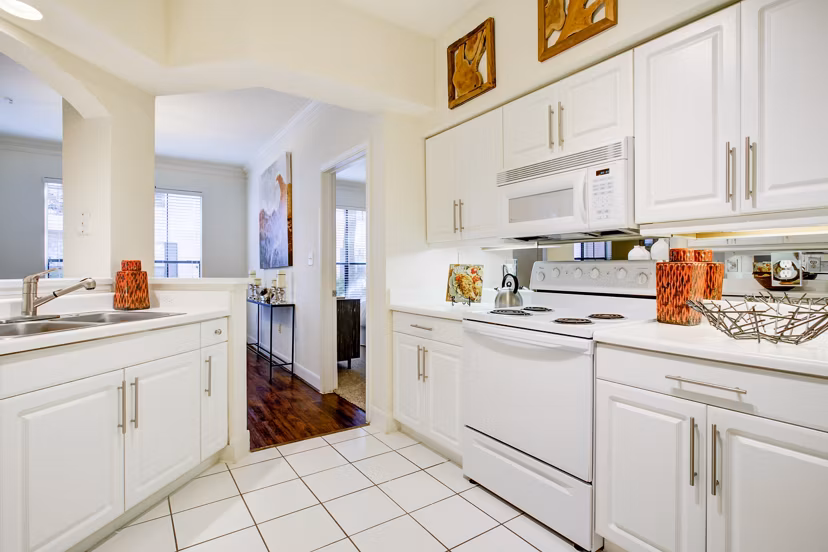 kitchen at Park at River Oaks Apartments