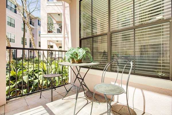 balcony at Park at River Oaks Apartments