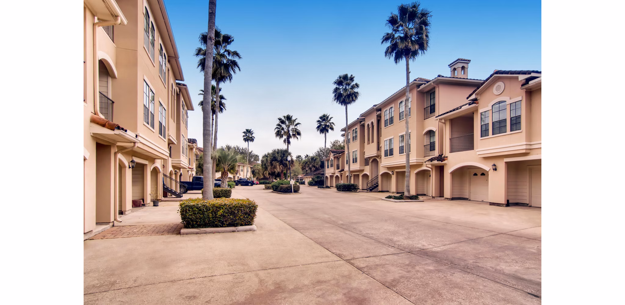 exterior at Village on the Lake Apartments 