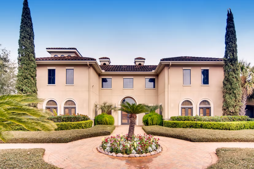 exterior at Village on the Lake Apartments 