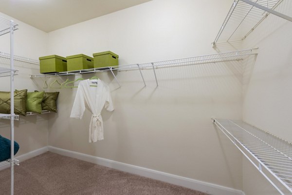 closet at The Village at West University Apartments
