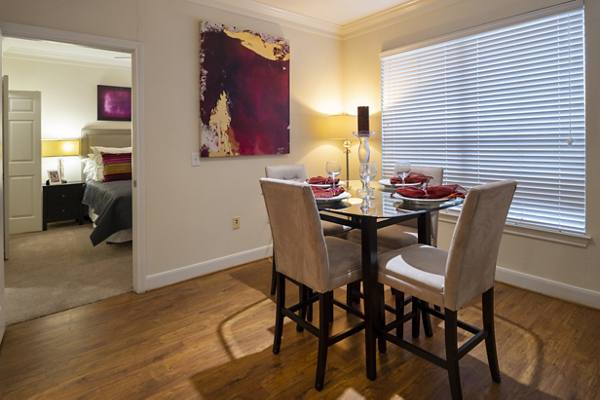 dining area at The Village at West University Apartments
